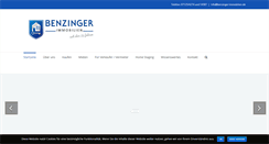 Desktop Screenshot of benzinger-immobilien.de